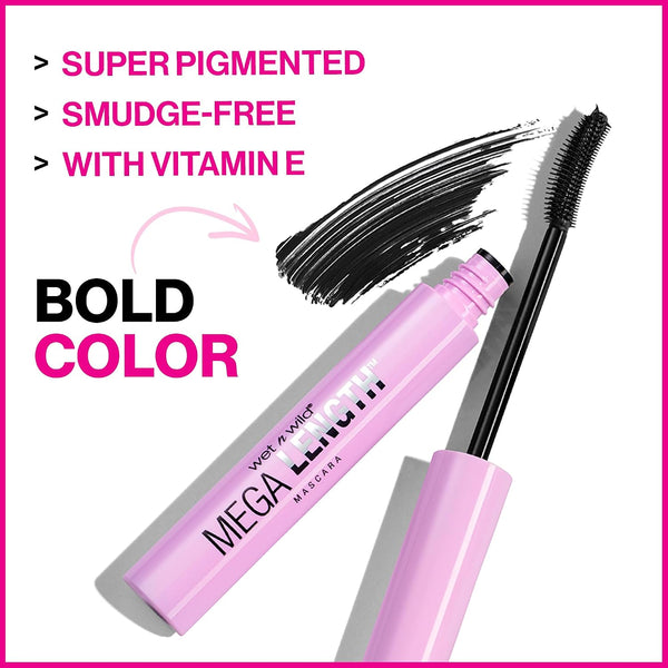 Wet N Wild Mega Length, Vitamin E Enriched Lengthening, Moisturizing, Softening Formula Precision Comb Brush, Cruelty-Free, Gluten-Free,