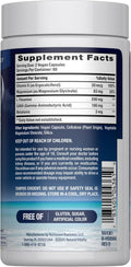 Natural Vitality Calm Sleep Magnesium Supplement, Melatonin & Magnesium Citrate, Sleep Aid Capsules, Gluten Free, Vegan, Non-Gmo, Helps the Body
