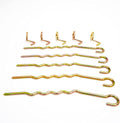 Sportspower MSC-5272 Metal Ground Anchor Kit for Swing Sets, Gold