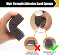 BOSHCRFAT 10 Pack Sanding Block, Washable and Reusable Sanding Sponge for Wood Drywall Metal Glasses Coarse/Medium/Fine/Superfine in