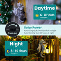 Goodeco Dragon Tree Hugger Solar Lantern Garden Statue - 9.3 Inch Resin Dragon Decor for Outdoor, Perfect Garden Gift & Yard Decor Gray 1-Pack