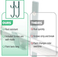 UNCO Pool Pole Hanger - 2 Pack, Pool Equipment Hooks for Poles and Hose, Accessories 2 Pack Green