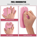 Canroom Zinc Infused Silicone Body Scrubber, Quick-Dry Bath Brush Pink