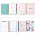 Erin Condren Coiled A5 Planner - Goal Setting, Featuring Goal-Setting Tips and Advice, Goal-Tracking Spreads, To-Do Lists for Action Steps, and