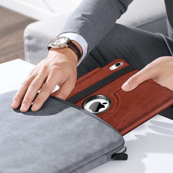 Fintie Rotating Case for iPad (A16) 11th Gen 11-inch, iPad 10th Gen 10.9" | 360° Swivel Stand, Portrait & Landscape Viewing, Shockproof Cover with