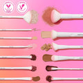 wet n wild Kabuki Brush, Flat Top for All Formulas, Densely-Packed Synthetic Bristles, Ergonomic Handle for Comfortable Control Flat Top 7.28 in
