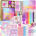 DIY Journal Kit for Girls - DIY Journal Set for Tween & Teen Girls, Stationery Set, Scrapbook & Diary Supplies Set, Journaling Art Crafts Kit,