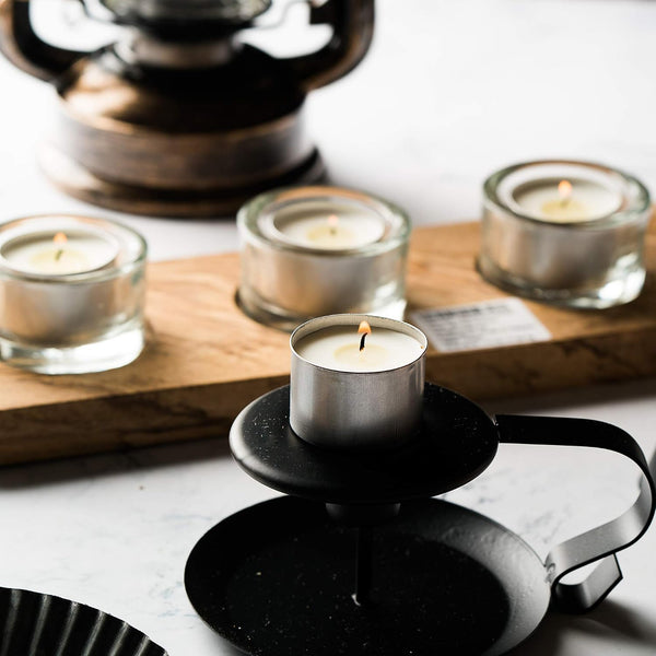 Unscented White Tealight Candles -200 Packs, 6 to 7 Hour Burn Time Smokeless Tea Light Candles, Mini Votive Paraffin Candles with Cotton Wicks for