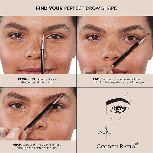 Anastasia Beverly Hills Mini Clear Brow Gel - Travel-Size Lightweight Eyebrow Setting Gel with Invisible Long-Lasting Flexible Hold