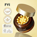 Medicube Deep Vitamin C Golden Capsule Face Moisturizer - Liposome Capsules for Wrinkles, Skin Radiance - Transparent Gel for Glow Hydration -