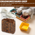 Dog Food Storage Container, Pet Food Container with Airtight Pour Spout, Cat Food Storage Container with Measuring Cups, Portable Pet Food