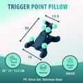 Trigger Point Pillow - Head and Neck Pain Relief Traction Device- Acupressure Support Relaxer for Tension Headache Relief, Improved Decompression