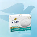 Dove Beauty Bar Soap Sensitive 2 Count for Sensitive Skin, Fragrance Free and Hypoallergenic 3.75 Oz