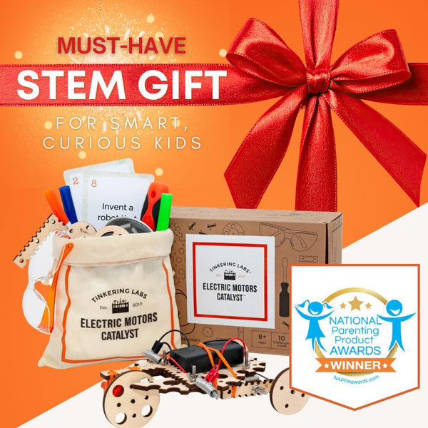STEM Kits for Kids Age 8-10 | Inventors Kids Science Kit, Robot Building, and Engineering with Electricity Circuits | Coolest DIY Toys and Best