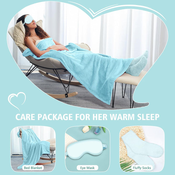 Get Well Gifts for Women, Thinking of You Gift Basket, Unique Self Care Package Relaxing Spa Gift Set, Birthday Gifts Box for Woman, Mothers Day