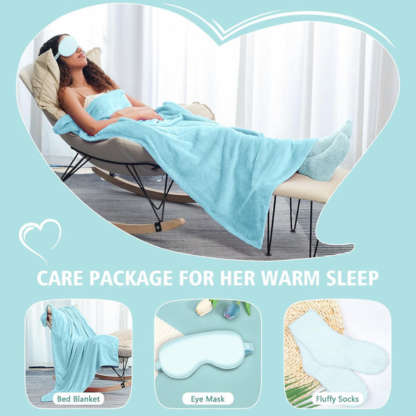 Get Well Gifts for Women, Thinking of You Gift Basket, Unique Self Care Package Relaxing Spa Gift Set, Birthday Gifts Box for Woman, Mothers Day