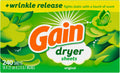 Gain, Laundry Dryer Sheets, Fabric Softener Wrinkle Reducing Anti Static Sheets, Original Scent, 240 Count (Packaging May Vary) Original 240 Count