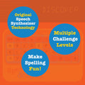 Playmonster Speak & Spell Electronic Game - Educational Learning Toy, Spelling Games, 80S Retro Handheld Arcade, Autism Toys, Activity for Boys,