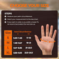 Rivmount Lightweight Winter Running Gloves, Touch Screen & Anti-Slip Warm Thermal Glove Liners, Cool Weather Driving Cycling Hiking Biking Walking