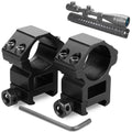 Scope Rings, Rifle Scope Mount High Profile Scope Mounts for Picatinny Rail (1 Inch, Set of 2)