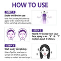 Long Lasting Makeup Setting Spray Kit- 6.76 Fl oz Hydrating Matte Finish Mist Lightweight Face Make up Fixer +Travel Size Spray Bottle+Sponge Puff