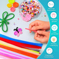 Iooleem 500pcs Yellow Pipe Cleaners, Chenille Stems, Pipe Cleaners for Crafts, Pipe Cleaner Crafts, Art and Craft Supplies. Medium Pack Yellow