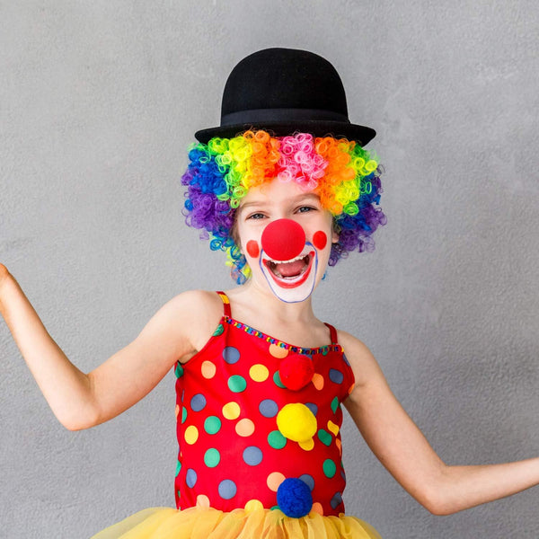 Boao 60 Pcs Red Clown Noses Bulk, Costume Foam Nose for Adults | Halloween Party Favors, Circus Carnival Dress Up, Red Foam Nose, Christmas
