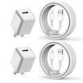 iPhone Charger,Long 6FT iPhone Charger 2Pack i Phone Cord 6feet USB to Lightning Cable Quick Fast Charging Data Sync Cord USB Wall Charge Block