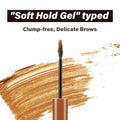 ETUDE Color My Brows - Natural Brown (4.5G) | Beeswax & Carnauba Wax | Eyebrow Mascara, Quickly Fixing Natural Eyebrow Makeup with Care Effect |