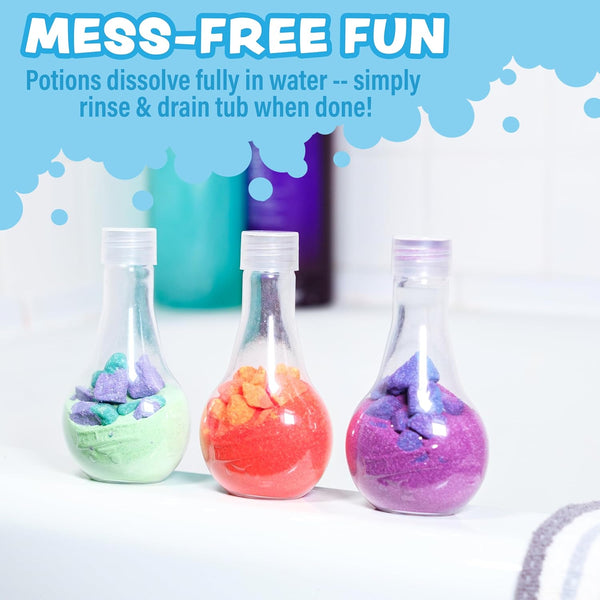 Tub WorksÂ® Kids Bath Bomb Potionâ¢ Bath Toy, Variety 6 Pack | Nontoxic | Fizzes, Foams & Bubbles with an Eruption of Color | Interactive Bath Bombs