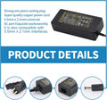 24V Power Supply,24Volt 6Amp 144W 100-240V AC to 24V DC Power Supply with 5.5mm x 2.5mm&2.1mm Output,LED Terminal Connector,24V 6A Power Supply 5A