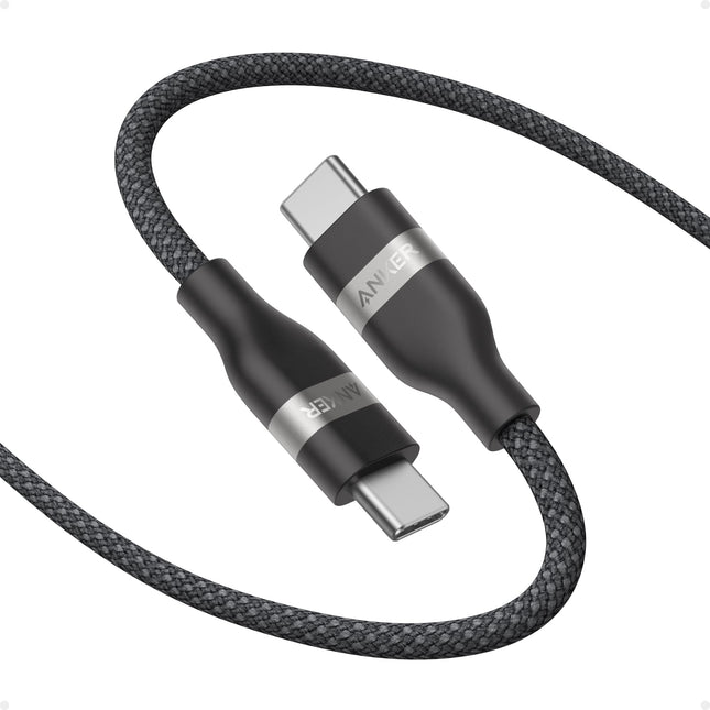 Anker Nano USB C Cable, 240W 3FT Flexible Multi-Color Braided Cord, Fast Charging Type C Charger for Iphone 16 Series, M