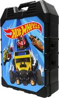 Tara Toys Hot Wheels 48-Car Storage Case – Durable Plastic Carrying Case with Handle for Die-Cast Toy Cars, Fits 1:64 Scale Vehicles, Organizer
