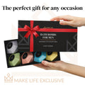 MAKE LIFE EXCLUSIVE Bath Bombs for Men, 8 Diamond Shape Masculine Gift Set