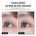 Waterproof Volumizing Black Mascara, Long-Lasting Lash Fixation with Peptide Care, Smudge-Proof, Lengthening Formula for Fuller, Bolder Eyelashes.