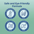 Dr. Fischer Tea Tree Oil Eye Wipes - Eyelid Wipes for Sensitive Eyes with Hyaluronic Acid and Chamomile, Makeup Remover, Daily Cleanser (30 wipes)