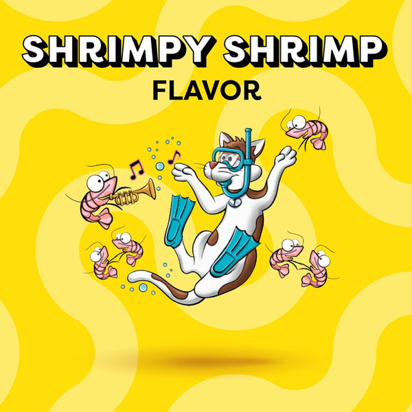 Temptations Classic Crunchy and Soft Cat Treats Shrimpy Shrimp Flavor, 6.3 Oz. Pouch