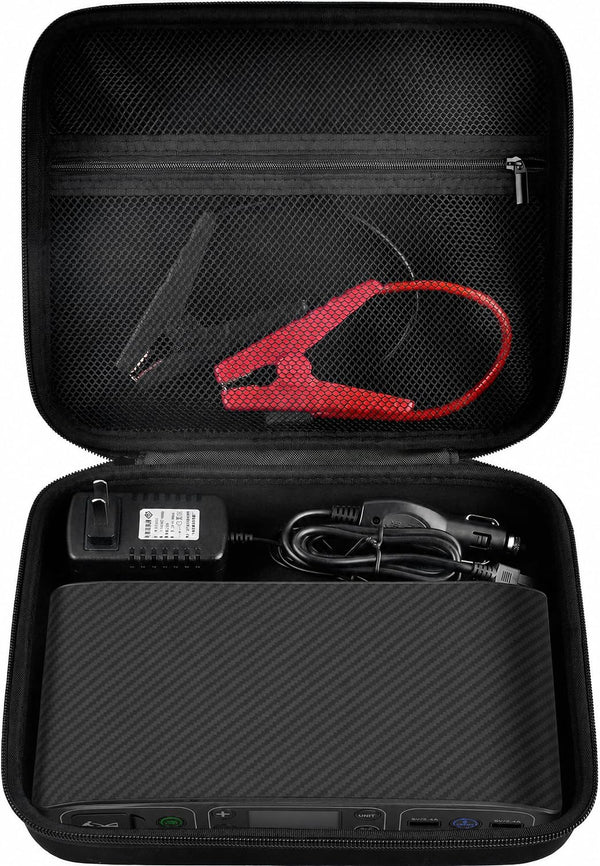 GWCASE Jump Starter Case for Halo Bolt Air 58830 57720/Air+ 55500, Box Only All Black For Halo Bolt Air/Air+ 55500