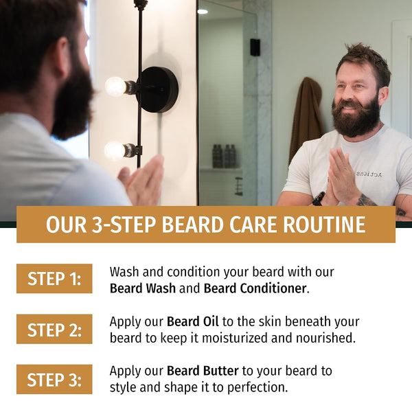 Live Bearded® Beard Oil, Executive, Cedar, Vanilla, 1 fl oz Leather, Vanilla, Cedar
