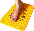 Aci Acupressure Reflexology Magnetic Pyramidal Therapy Power Pain Relief Energy Foot Health Mat Set of 1 + Sujok Rings Set of 5 L X W X H Ã¢ÂÂ 30 X