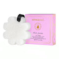 Spongelle French Lavender Wild Flower Buffer Body Scrubber with Box | Bath & Shower Loofah for Women | Exfoliator with Body Wash Infused | 14+ Uses