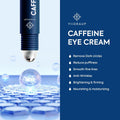 Caffeine Eye Cream for Men: under Eye Roller for Bags and Puffy Eyes Treatment - Men'S Cooling Stick and Depuffer for Dark Circles and Puffiness
