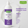 Medline Remedy Clinical Skin Cream, Vanilla Scent (16 fl oz), 2 Count, Moisturizing Face and Body Cream for All Ages, Paraben & Sulfate Free,