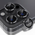 Choiche Compatible for iPhone 16 Pro/iPhone 16 Pro Max Camera Lens Protector, 9H Tempered Glass Camera Cover Screen Protector Metal Ring