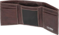 Steve Madden Men's Rfid Trifold Wallet With Id Window One Size Brown (Antique)