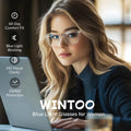 Blue Light Glasses for Woman Men, 99% Blocking Square Frame 5 Pairs | Anti Eyestrain & UV Glare Protection, Computer Blue Light Blocking Glasses