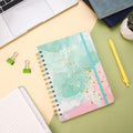 Mr. Pen- 2026 Planner, 6.4" x 8.5", Abstract Splash, 2026 Planner Weekly and Monthly, Hardcover, Twin-Wire Binding Abstract Splash 6.4" x 8.5"(2026）