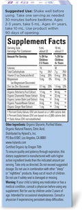 Hyland'S Kids Melatonin-Free Organic Sleep Calm and Immunity Liquid, Sugar-Free, Promotes Sleep and Supports Immune Health, Ages 2 and Up, Grape