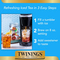 Twinings Lemon & Ginger Herbal Tea K-Cup Pods for Keurig, 24 Count (Pack of 1), Tangy & Spicy, Naturally Caffeine-Free, Enjoy Hot or Iced Lemon &
