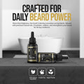The Beard Struggle - Day Liquid Tonic Beard Oil - Silver Collection (Alfheim'S Forests) - Beard Oil for Men - Moisturize, Softens Hair, Reduces